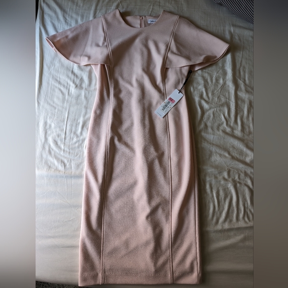 Calvin Klein Light Pink Midi Dress - Picture 1 of 4